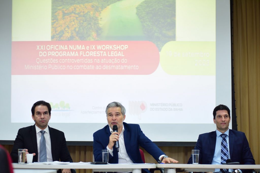 Combate ao desmatamento é discutido em oficina de meio ambiente